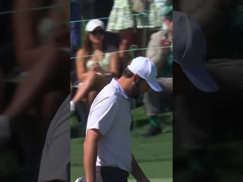 Scottie with a birdie at No. 4. His 2nd birdie through his first 4 holes. #shorts