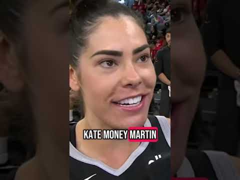 Kate Martin was supporting Caitlin Clark & got drafted 🩷 (via @LasVegasAces/TT, @Valkyries/TT)