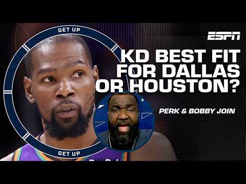 Perk calls for KD to the DALLAS MAVERICKS 🗣️ ‘That Big 3 would be DANGEROUS!’ | Get Up