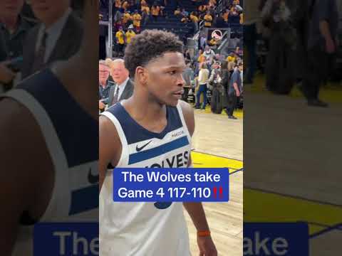 Wolves one win away from the WCF 👀