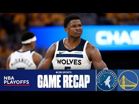 Timberwolves defeat Warriors, take 3-1 series lead | West Semifinals Game 4 Recap