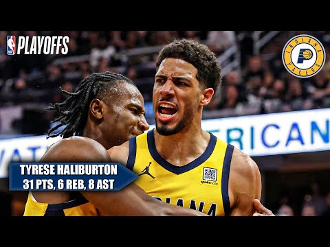 OVERRATE THAT‼️ Tyrese Haliburton drops 31 PTS to send the Indiana Pacers to the ECF 😤 | NBA on ESPN