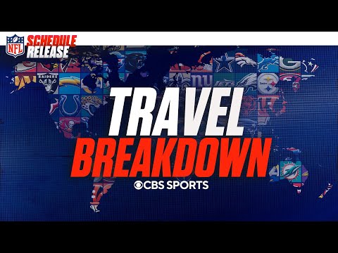 Which teams are traveling the MOST & LEAST next season? | 2025 NFL