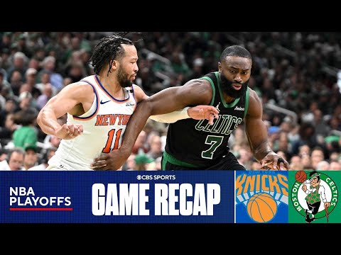 Celtics DOMINATE Knicks, stave off elimination without Jayson Tatum | East Semifinals Game 5 Recap
