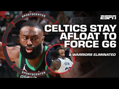 Jaylen Brown is ‘THE GUY’ 😤 Recapping Celtics’ bounce-back win + Warriors eliminated | SportsCenter