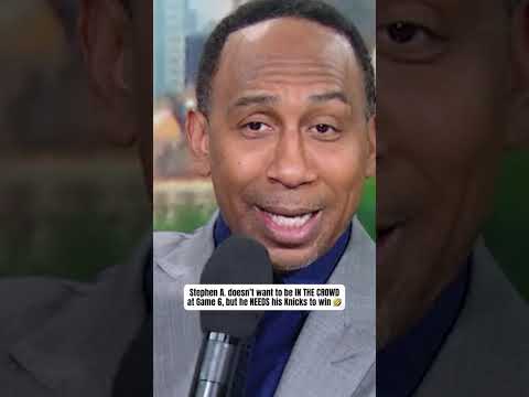 Stephen A. crashed the Get Up set 😅
