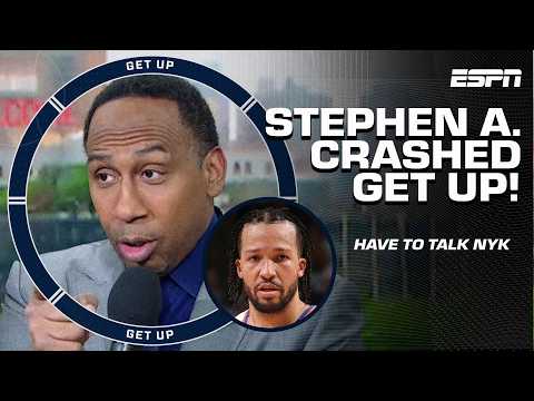 Stephen A. CRASHED THE SET to send a message to his Knicks 🗣️ ‘THERE CAN BE NO GAME 7!’ | Get Up