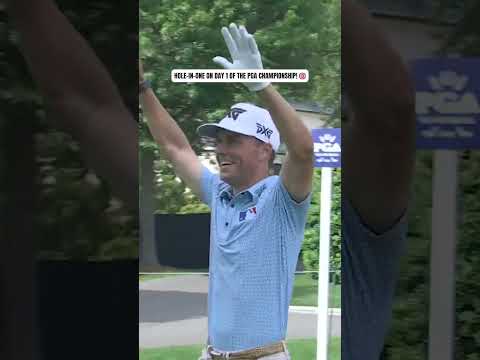 HOLE-IN-ONE ALERT 🚨 Eric Cole hits a hole-in-one at the PGA Championship! 🎯