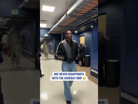 OKCโs style ahead of Game 6 ๐ฎโ๐จ