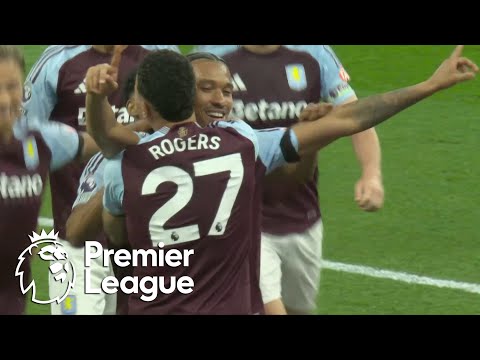 Boubacar Kamara drills Aston Villa 2-0 ahead of Tottenham Hotspur | Premier League | NBC Sports