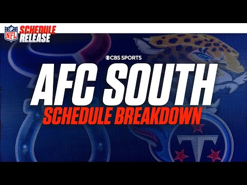 2025 NFL schedule predictions for EVERY TEAM in the AFC South