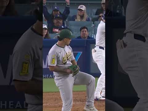 Position player Jhonny Pereda strikes out Shohei Ohtani 😳 #shoheiohtani #baseball #mlb