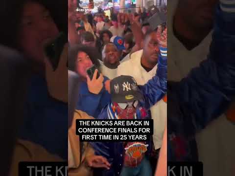 Knicks fans are going wild out there #shorts