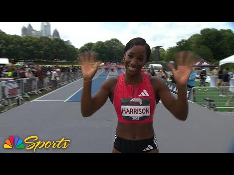 Keni Harrison wins women’s 100m hurdles over stacked field in Atlanta | NBC Sports