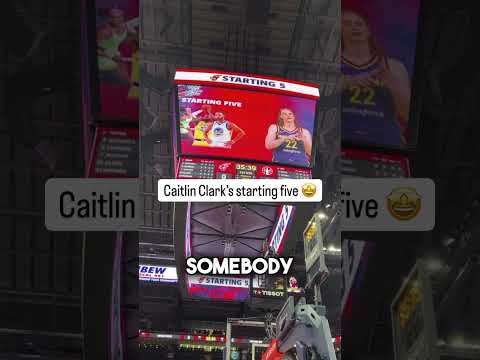 Caitlin Clark’s starting five 🔥