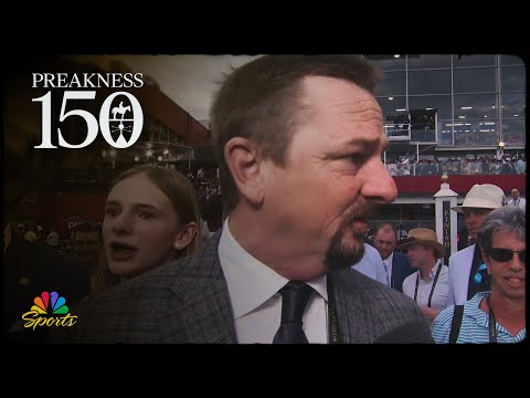 Journalism trainer Michael McCarthy ‘couldn’t be prouder’ after Preakness win | NBC Sports