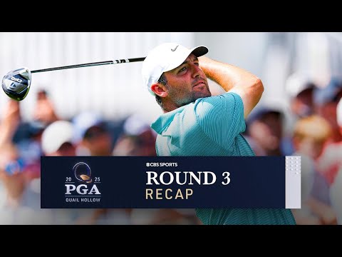 2025 PGA Championship: Scottie Scheffler SURGES to 3-shot lead, seeks 3rd Major win | Round 3 Recap