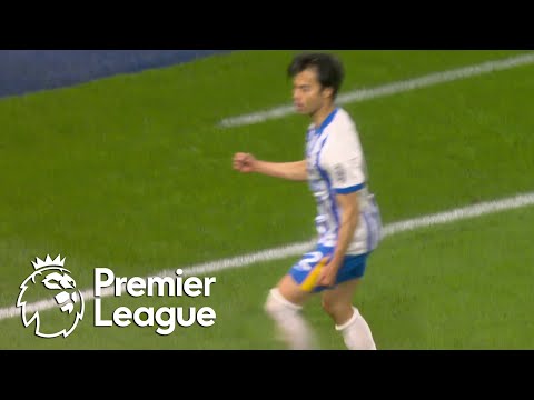 Kaoru Mitoma brings Brighton level at 2-2 against Liverpool | Premier League | NBC Sports