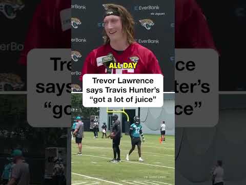 Trevor Lawrence 🤝 Travis Hunter #shorts