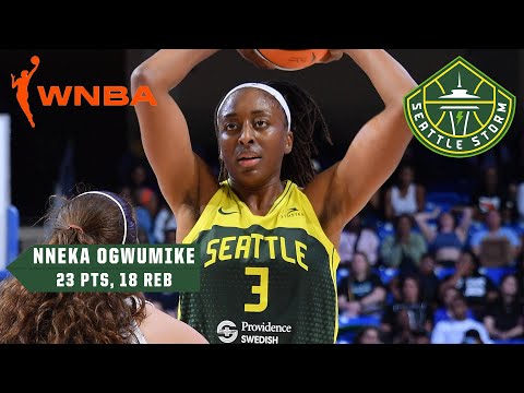 Nneka Ogwumike HUGE DOUBLE-DOUBLE 💪 Leads Storm past Wings | WNBA on ESPN