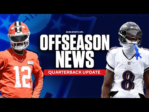 NFL News: Who do the Browns go with at QB? Lamar Jackson hints at contract issues & MORE