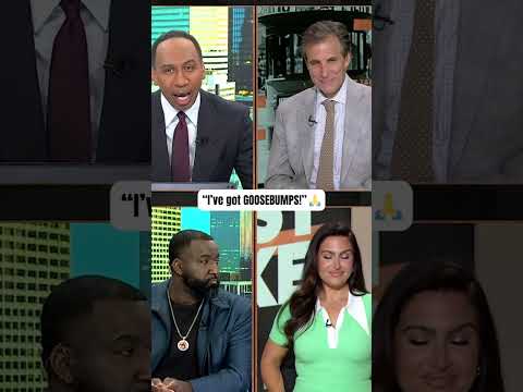 Stephen A. was NEAR TEARS 😭