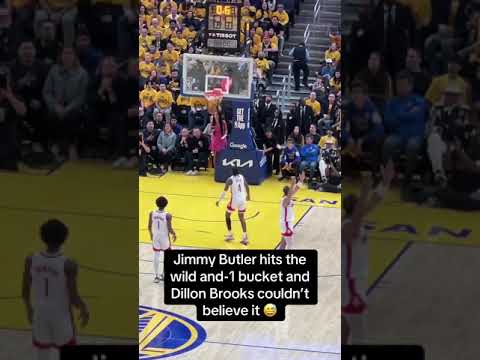 Dillon Brooks’ reaction 😅