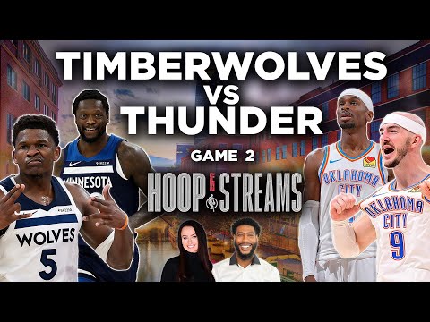 LIVE from OKC: Can Anthony Edwards keep his composure vs the MVP: Shai? | Hoop Streams 🏀