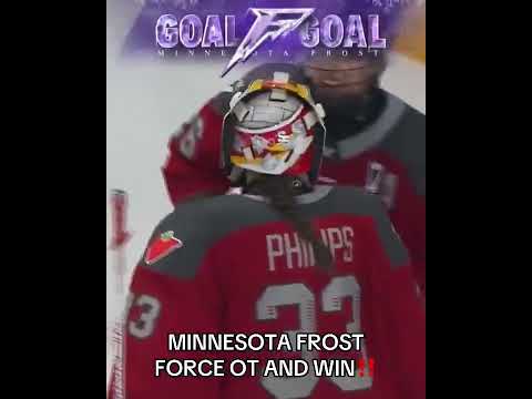 The PWHL finals are tied 1-1 ‼️ (via @PWHL/TT)