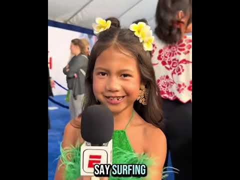 Before Lilo & Stitch, Maia Kealoha was already surfing the Hawaiian roller coaster ride 🌊🌺