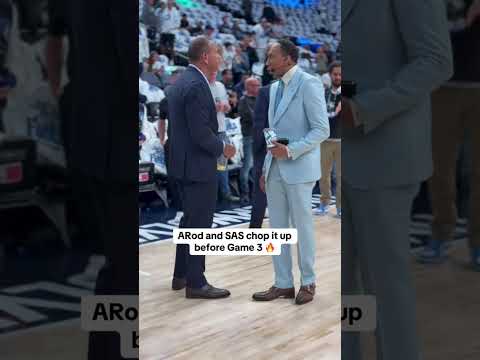 Stephen A. 🤝 ARod