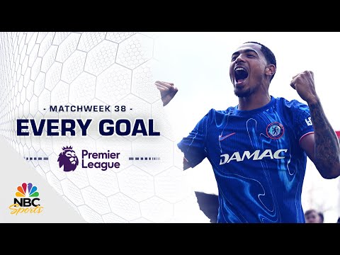 Every Premier League goal from Matchweek 38 (2024-25) | Premier League | NBC Sports