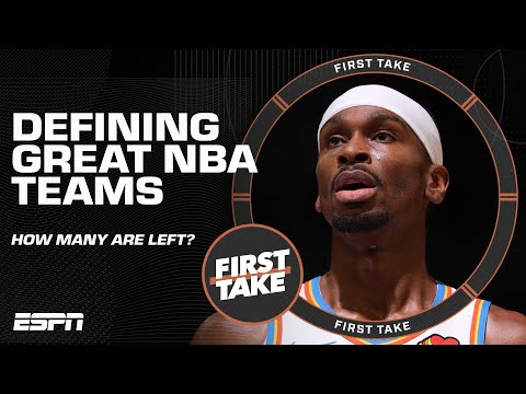 Kendrick Perkins believes “OKC is one of the GREATEST defensive teams EVER” 👀 | First Take
