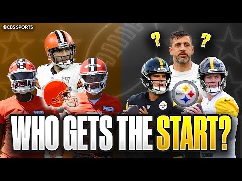 NFL Quarterback Battles: Are the Steelers still waiting on Rodgers? Browns crowded room and MORE