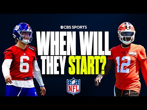 When will these rookie QB’s get their chance to start? | Shedeur Sanders, Jaxson Dart & MORE