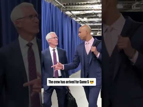 The NBA on ESPN crew is here 👏