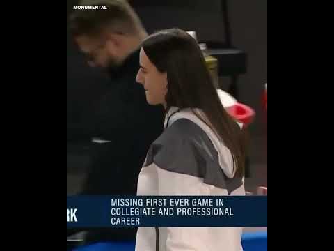 Caitlin Clark in coach mode 📋