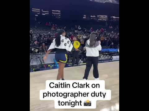 Caitlin Clark, the photographer 📸 (📽️ via @indianafever/IG)