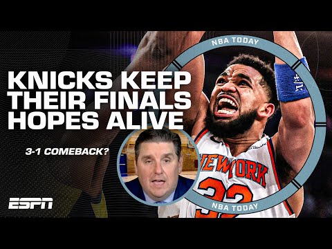 There’s a PATHWAY for the Knicks to beat the Pacers 😳 Brian Windhorst reacts to Game 5 of ECF 👀
