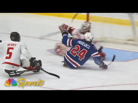 Team USA sled hockey downs Canada for GOLD MEDAL at World Para Ice Hockey Championship | NBC Sports