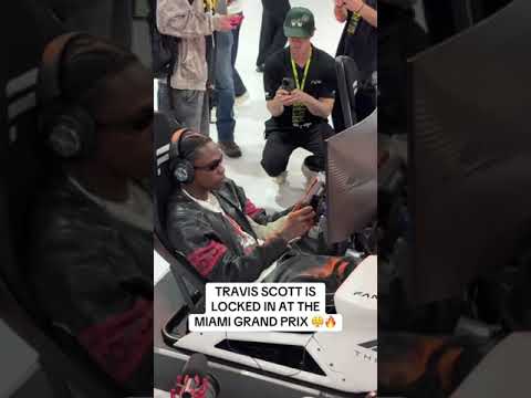 Travis Scott ✖️ Miami GP