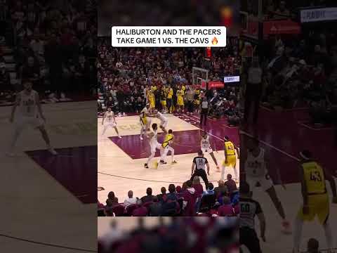 Indy takes Game 1 on the road 😤