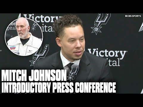 Spurs introduce Head Coach Mitch Johnson, Gregg Popovich passes the torch | Former NBA players react