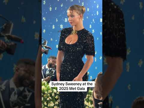 Sydney Sweeney at the 2025 Met Gala