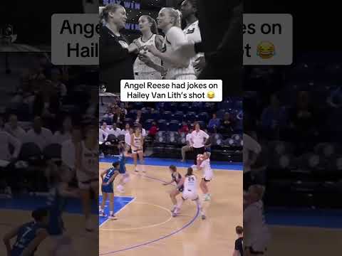 Angel Reese had no chill 😅
