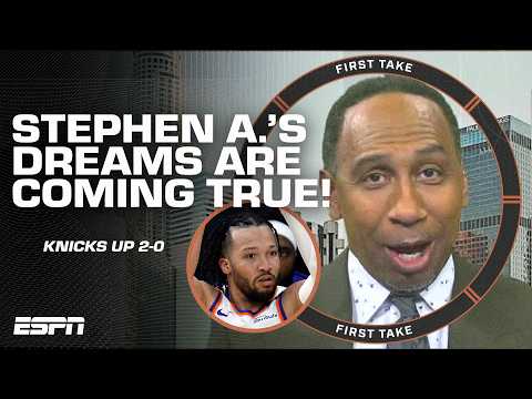 STEPHEN A.’S NEW YORK KNICKS PRAYERS WERE ANSWERED! 🙏 ‘WE HAVE BEEN STARVING!’ | First Take