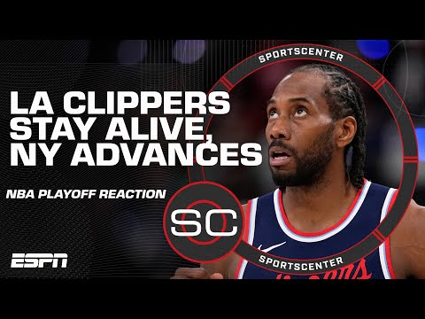 NBA Playoff Reaction 🍿 Clippers force Game 7, Brunson & Knicks close out Pistons | SportsCenter