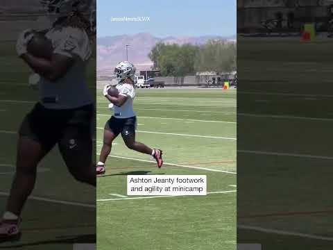 Ashton Jeanty is a Las Vegas Raider 🔥 #shorts
