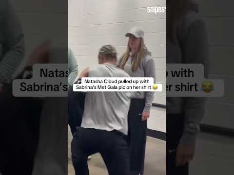 Natasha looked so proud 😅❤️ (via @nyliberty/TT)
