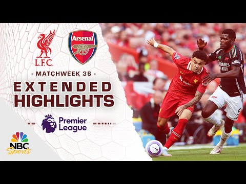 Liverpool v. Arsenal | PREMIER LEAGUE HIGHLIGHTS | 5/11/2025 | NBC Sports